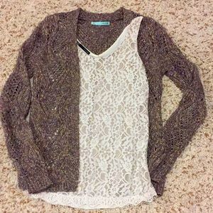 Maurice’s sweater and tank combo